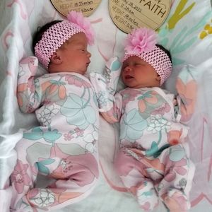 Matching preemie outfits